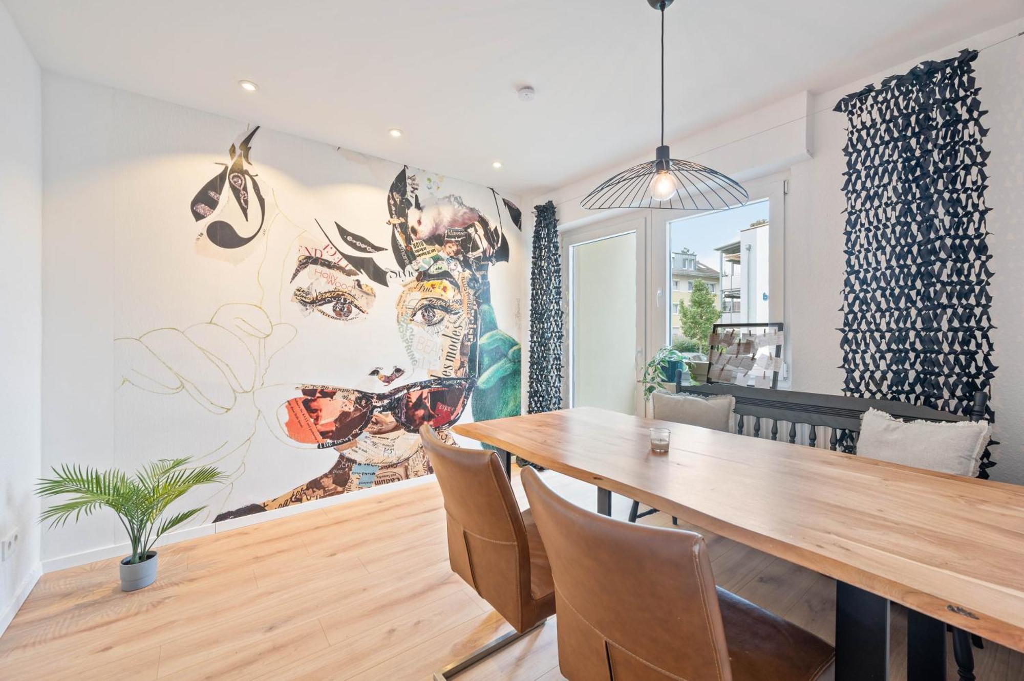 Casa Aguila - Ruhige, Zentrale 4 Zimmerwohnung In 비엔하임 외부 사진